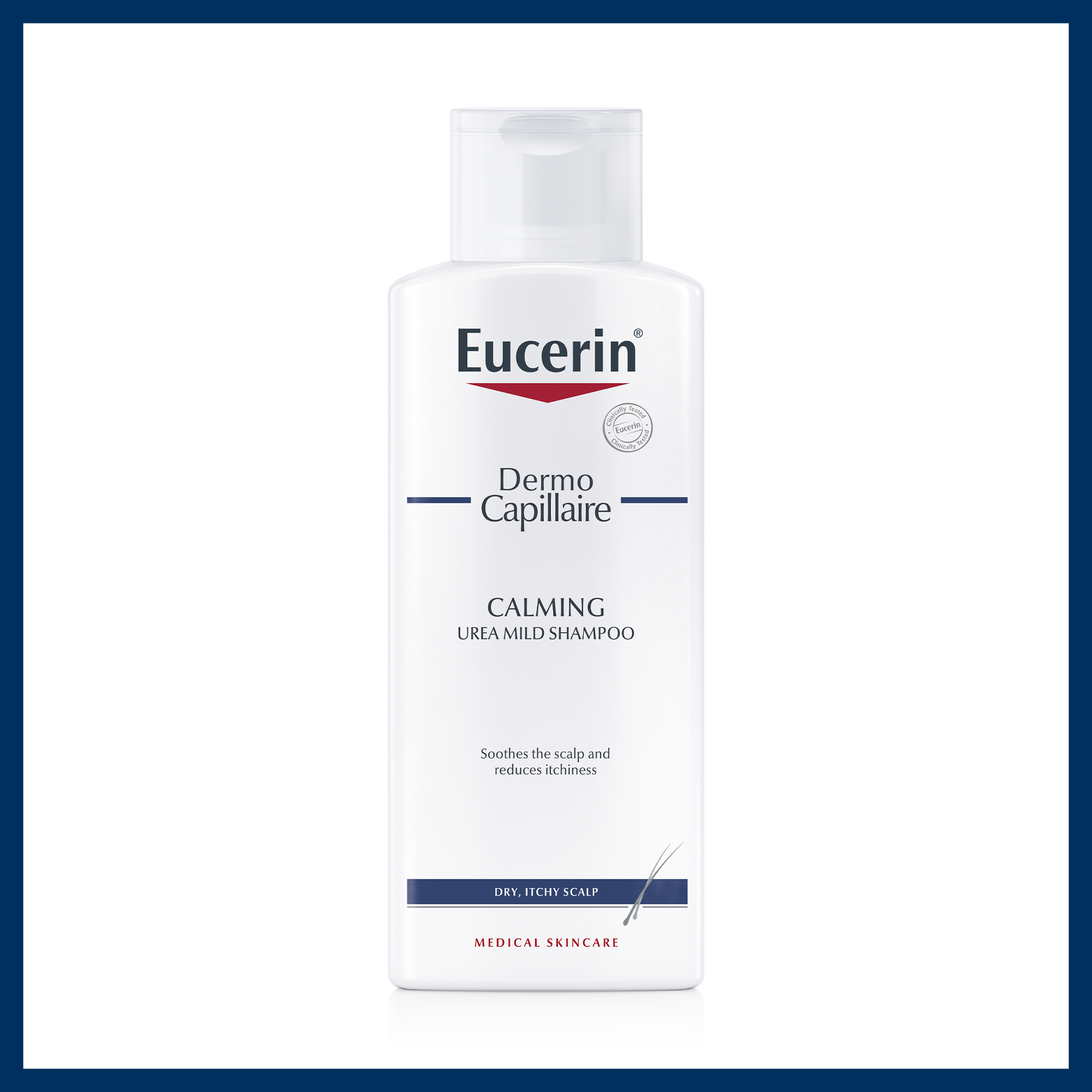 DermoCapillaire Calming Urea Shampoo Ι Dry, itchy scalp Eucerin